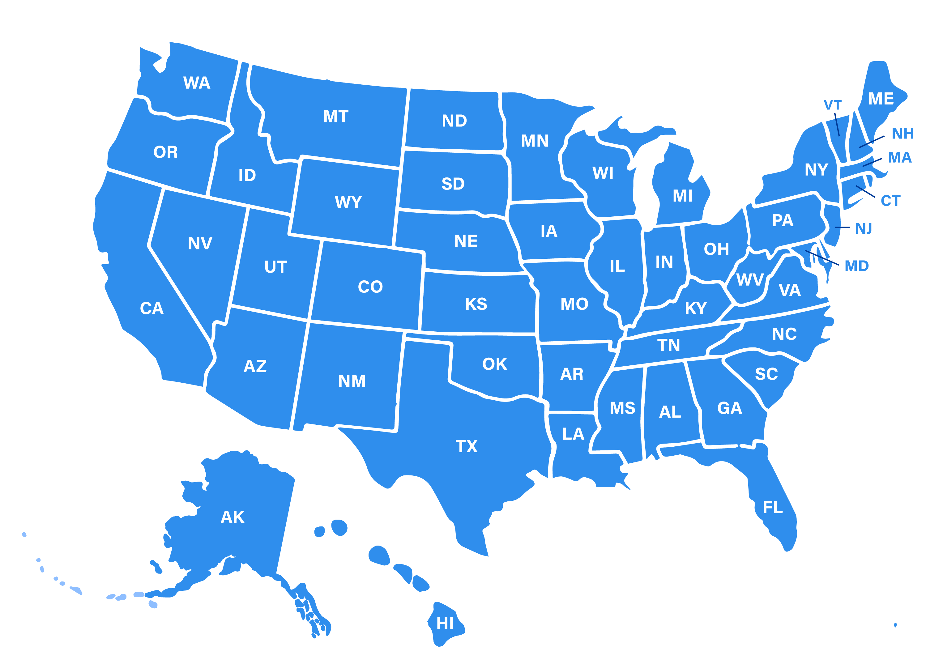 Overview Of The United States Assist   US Map 